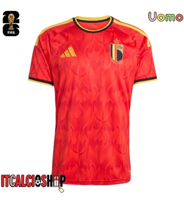 Belgio Prima Maglia Mondiali 2026 Manica Corta